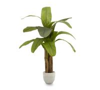 Maia Shop | Bananier Artificiel | Plante Artificielle interiur | Plante Artificielle | Mesures: 120 x 60 cm | Fausse Plante | Arbre Artificiel | Decoration Maison