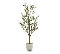 Maia Shop | Olivier Artificiel | Plante Artificielle interiur | Plante Artificielle | Mesures: 105 x 50 cm | Fausse Plante | Arbre Artificiel | Decoration Maison | Minimaliste