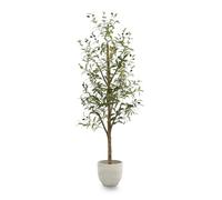 Maia Shop | Olivier Artificiel | Plante Artificielle interiur | Plante Artificielle | Mesures: 150 x 60 cm | Fausse Plante | Arbre Artificiel | Decoration Maison | Minimaliste