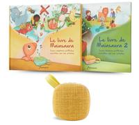 MAIASAURA - Boite à Histoires et Musique pour Enfants de 0 à 8 Ans avec 50 Titres Audio et 2 Livres Inclus - Compatible avec Vos Propres Contenus MP3 - Conteuse à Histoires, Berceuses et Comptines