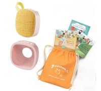 MAIASAURA Coffret Cadeau Boite à Histoires Enfant Maïa Plus 200 Titres Inclus | Une Coque de Protection, Un Sac et 3 Livres Conteuse à Histoires pour Enfant de 0 à 8 Ans | 10H d'écoute