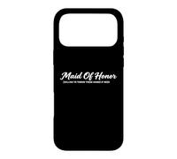 Maid of Honor from Bride for Sister Coque pour iPhone 17 Pro Max