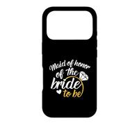 Maid of Honor of The Bride-to-Be Big - Wedding Day Coque pour iPhone 17 Pro
