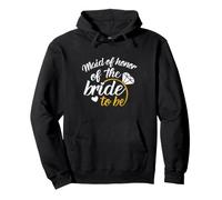 Maid of Honor of The Bride-to-Be Big - Wedding Day Sweat à Capuche