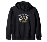 Maid of Honor of The Bride-to-Be Big - Wedding Day Sweat à Capuche