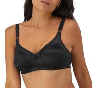 Maidenform Bali-Double Support Wirefree Bra Soutien-gorge sans armatures Noir Xbk, 36D (Manufacturer size: 95D)