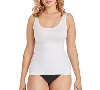 Maidenform - Comfort Devotion Débardeur Gainante - Femme - Blanc - FR: 34 (Taille Fabricant: S)