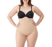 Maidenform Fat Free Dressing High Waisted Brief Culotte Gainante, Beige (Latte Lift), 46 Femme
