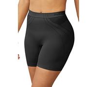 Maidenform Feel Good Dms091 Short Gainant Tendance à la Taille pour Femme, Noir, XXL