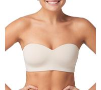 Maidenform Soutien-Gorge sans Armatures sans Bretelles pour Femme, Amande, XL
