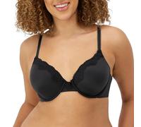 Maidenform Soutien-gorge uni microfibre Femme Noir FR:100D (38D)