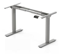 MAIDeSITe Bureau électrique réglable en Hauteur 72-120 cm, Double Moteur, Panneau de Commande Tactile avec mémoire, Charge 125 kg, Anti-Collision, Bureau Assis-Debout pour télétravail