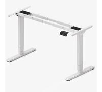 MAIDeSITe Le bureau électrique réglable en hauteur dispose de deux moteurs puissants, de pieds de table en trois parties, de quatre mémoires de hauteur et d'une fonction anti-collision fiable.