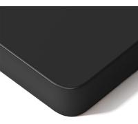 MAIDeSITe Plateau Stable de 120x60x2.5cm - Planche Rectangulaire DIY pour Réglable en Hauteur Bureau Assis Debout (Noir)