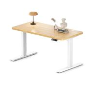 MAIDeSITe S2 Pro Bureau Assis 120x60cm Bureau Table Debout Réglable en Hauteur Acier avec Panneau LED Contrôle à 4 Fonctions Mémoires,Système Anti-Collision