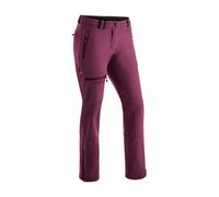 Maier Sports - Adakit - Pantalon softshell femme Cherry Wine - EU 44 - Regular