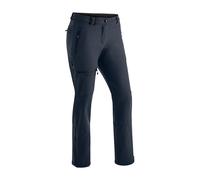 Maier Sports Adakit W Pantalon de randonnée d'hiver pour Femme avec intérieur en Polaire, Pantalon Softshell Respirant et Chaud