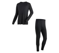 Maier Sports Adrian Long Sleeve Base Layer Set Noir 3XL Homme
