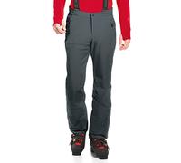 Maier Sports Anton Light Pantalon de Ski léger et imperméable pour Homme avec Bretelles, Tissu Extensible et Taille réglable, sans PFC et Protection Contre Les intempéries mTEX, Gris, Taille 29