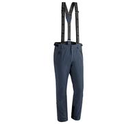 Maier Sports Anton Pantalon de Ski Slim pour Homme - Imperméable - Extensible et Taille réglable - sans PFC - Rembourrage mTHERM et Protection mTEX Contre Les intempéries - Gris - Taille 54 (W38/L32)