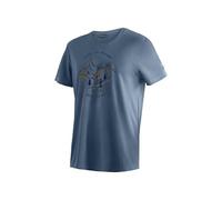 Maier Sports Dieter Print T-Shirt Fonctionnel pour Homme avec imprimé, Coupe Droite