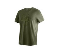 Maier Sports Dieter Print T-Shirt Fonctionnel pour Homme avec imprimé, Coupe Droite