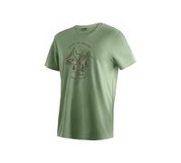 Maier Sports Dieter Print T-Shirt Fonctionnel pour Homme avec imprimé, Coupe Droite