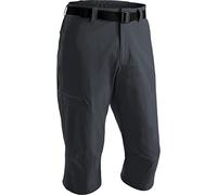 Maier Sports Huang, Pantalon Court de randonnée pour Homme, Bermuda déperlant pour Le Trekking et la randonnée, sans PFC, MSTRETCH Pro 4 et Dryprotec