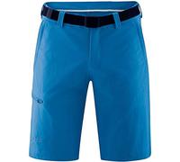 Maier Sports Huang Shorts Homme, Bleu/Gris/éléments réfléchissants, 24