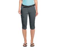 Maier Sports Inara Slim 3/4, Pantalon de randonnée pour femme, Pantalon trois-quarts déperlant pour le trekking et la randonnée, Coupe ajustée, Sans PFC, MSTRETCH pro 4 et Dryprotec