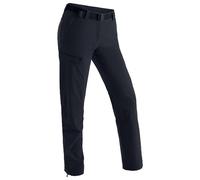 Maier Sports Inara Slim Pantalon Femme, Black, 24 (Kurz)