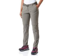 Maier Sports Inara Slim Zip, Pantalon de randonnée pour Femme, Pantalon déperlant pour Le Trekking et la randonnée, Coupe ajustée, Fonction Zip-Off, sans PFC, MSTRETCH Pro 4 et Dryprotec
