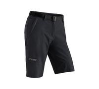 Maier Sports Lawa, Pantalon Court de randonnée pour Femme, Bermuda déperlant pour Le Trekking et la randonnée, sans PFC, MSTRETCH Pro 4 et Dryprotec