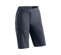 Maier Sports Lulaka Bermuda Loop Short de randonnée imperméable pour Femme sans PFC MSTRETCH Pro 2 et Dryprotec