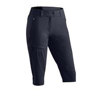 Maier Sports Lulaka Capri Loop, Pantalon de randonnée Court pour Femme, imperméable, pour Le Trekking et la randonnée, sans PFC mSTRETCH Pro 2 et Dryprotec