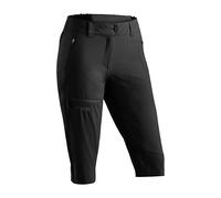 Maier Sports Lulaka Capri Loop - Pantalon de randonnée Court pour Femme - Imperméable - pour Le Trekking et la randonnée - sans PFC - mSTRETCH Pro 2 & Dryprotec