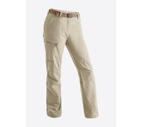 Maier Sports - Lulaka Pant - Pantalon randonnée femme Brown Rice - EU 44 - Regular