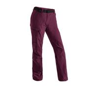 Maier Sports - Lulaka Pant - Pantalon randonnée femme Cherry Wine - 38