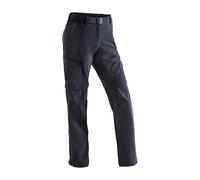 Maier Sports Pantalon de trekking Nata 2 Femme déperlant zip-off mSTRETCH Pro 42 Regular night sky