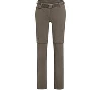 Maier Sports - Nata 2 Zip Off Pant - Pantalon randonnée convertible femme Teak - 38 - Regular
