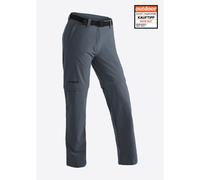 Maier Sports - Nata 2 Zip Off Pant - Pantalon randonnée convertible femme Graphite - 44 - Regular