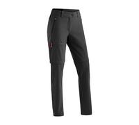 Maier Sports - Women's Nata Zip Loop - Pantalon convertible - 19 - Short - black