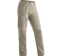 Maier Sports – Pantalon convertible Nicole – Zip-Off Dryprotec déperlant – Gris plume 44 Regular