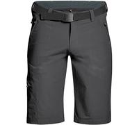 Maier Sports Nil Bermuda, Pantalon Court de randonnée pour Homme, Bermuda déperlant pour Le Trekking et la randonnée, sans PFC, MSTRETCH Pro 4 et Dryprotec, Noir, 52 (W34/L32)