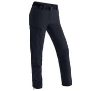 Maier Sports Pantalon de randonnée femme Inara Slim Noir Regular M-L