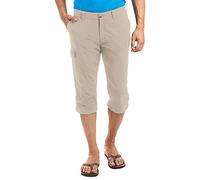 Maier Sports Pantalon Outdoor 3/4 Pantalon de randonnée Jens , Taille élastique, séchage Rapide et imperméable - Beige - 70