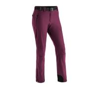 Maier Sports Pantalon Softshell Tech Pants W pour Femme, Pantalon d'extérieur Fonctionnel, Pantalon de randonnée, Pantalon de Trekking avec Doublure en Polaire Chaude