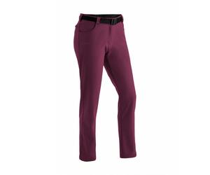 Maier Sports - Perlit - Pantalon softshell femme Cherry Wine - EU 44 - Regular