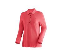 Maier Sports Polo Long piqué W pour Femme, Facile d'entretien, à Manches Longues, Coupe Sportive