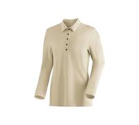 Maier Sports Polo Long piqué W pour Femme, Facile d'entretien, à Manches Longues, Coupe Sportive